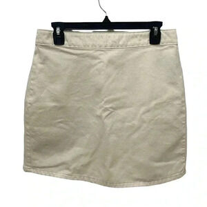 Madewell White Denim Skirt Size 27